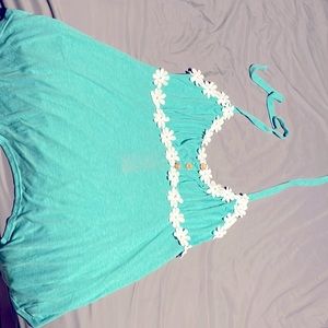 Mint green halter top size 14 from Rosegal